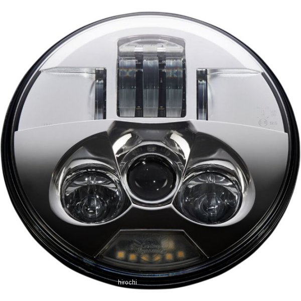 カスタムダイナミクス LED ヘッドライト 7インチ ProBEAM Hi/Low クローム 2001-1748 WO店