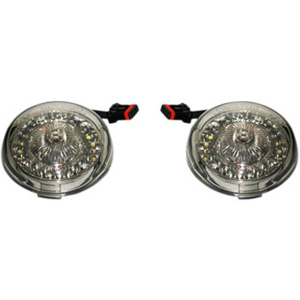 カスタム ダイナミクスLEDウインカー Ringz JAEソケット アンバー/白 CVO WO店