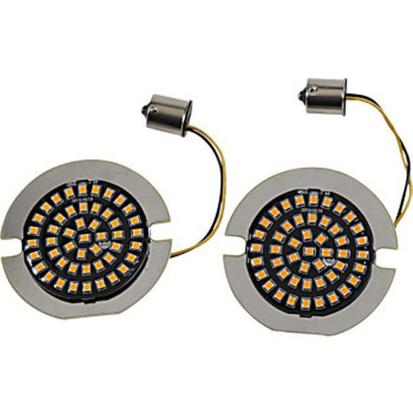 DRAG LEDインサート シングル球 アンバー フラット型 2020-1810 WO店