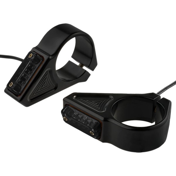 ジョーカーマシン Joker Machine LEDウインカー フォークマウント 41mm スモークレンズ 黒 左右ペア WO店の通販は