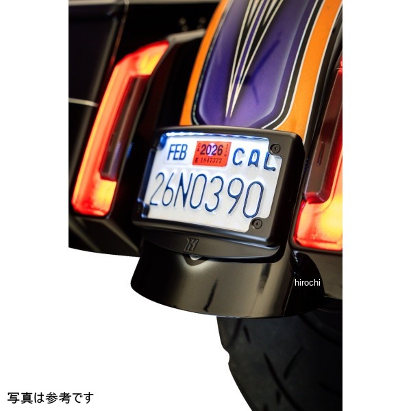 コドリン USA KODLIN USA ナンバープレートマウントキット カーブ型 ブラック 2030-2466 WO店_3