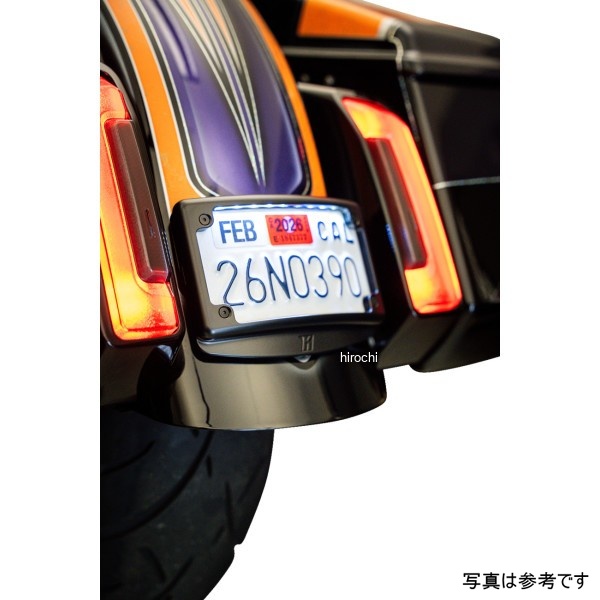 コドリン USA KODLIN USA ナンバープレートマウントキット カーブ型 ブラック 2030-2466 WO店_4