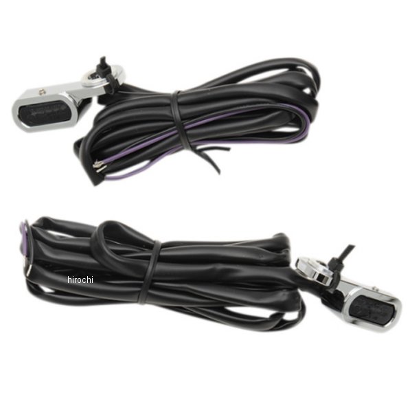 DRAG LEDハンドルバーマーカーライト 09年?16年 FLH クローム/スモーク 2040-2129 WO店