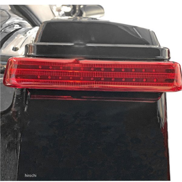 PB-SB-HD-BR カスタムダイナミクス LEDサドルバッグライト 99年?13年 FLHT 黒/赤 2040-2271 WO店_2