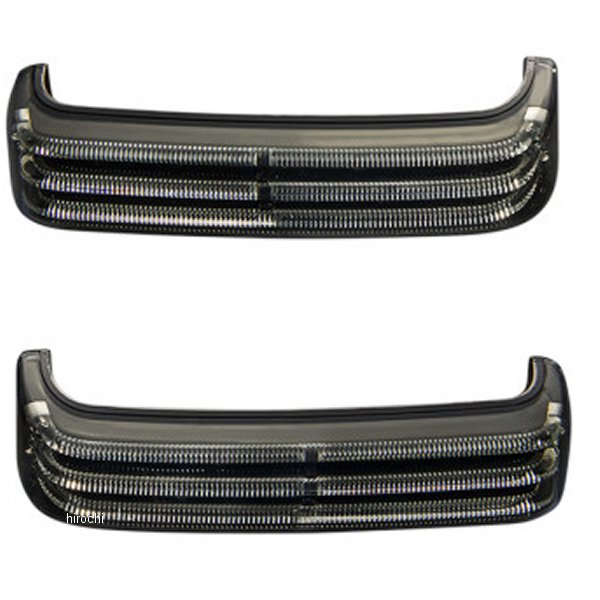 PB-SB-HD-BR カスタムダイナミクス LEDサドルバッグライト 99年?13年 FLHT 黒/スモーク 2040-2272 WO店