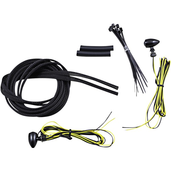 カスタム ダイナミクス Custom Dynamics LEDウインカー マイクロ ビレット アンバー 黒 WO店