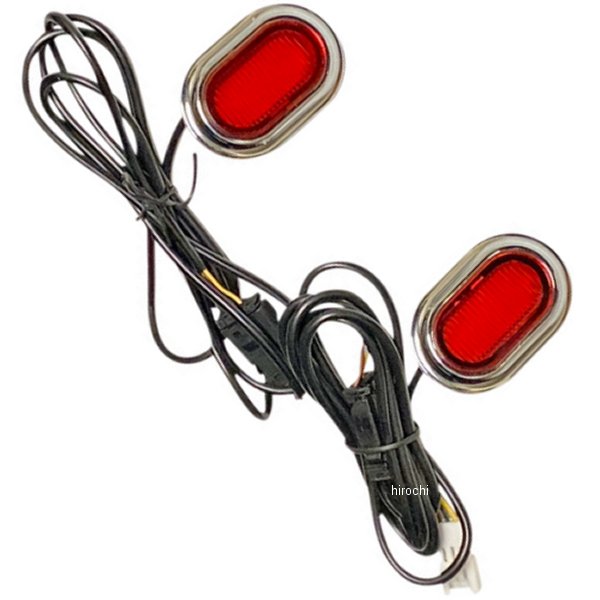 カスタム ダイナミクス LIGHT アンテナ レッドレンズ クローム 2040-2745 WO店 9,176円