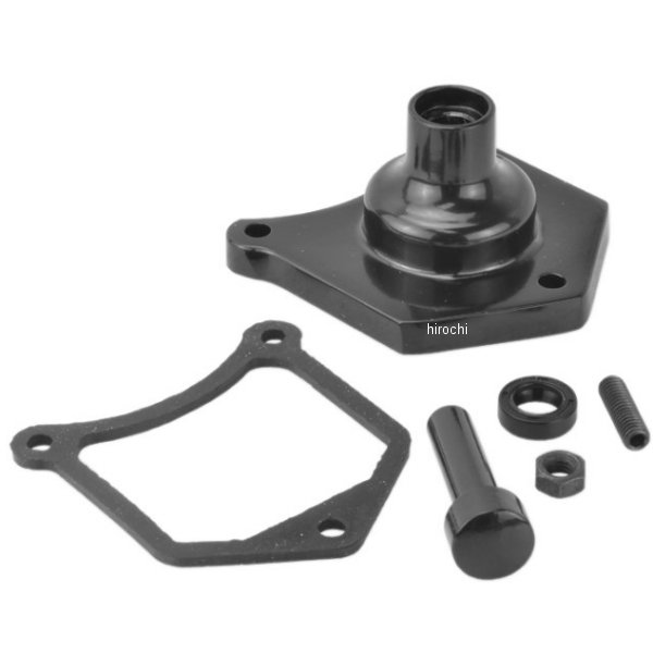 DRAG ソレノイドエンドカバー/スターターボタン 1.0kW/2.2kW/2.4kW/2.6kW 黒(つや有り) WO店