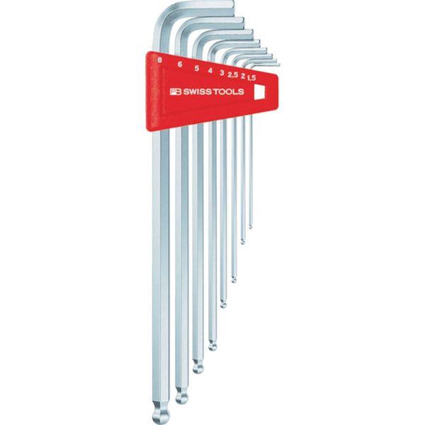 212LH6  ボール付ロング六角棒レンチセット セット内容1.5、2、2.5、3、4、5、6 212LH-6 WO店の通販は 8,794円