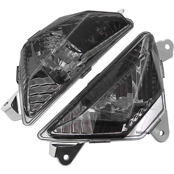 キジマ ウインカーレンズセット 13年以降 ニンジャ250 スモーク フロント用 217-4441 WO店の通販は 5,786円