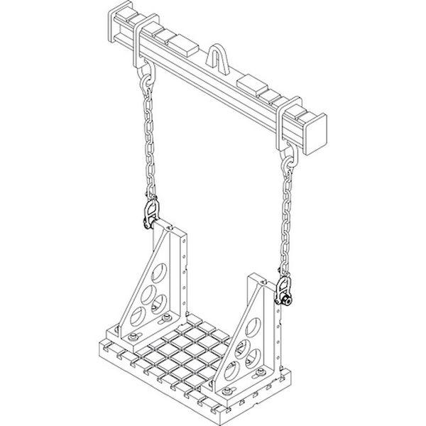 22353.0024 ネジ山クランプ式リフティング・ピン スイベルタイプ
