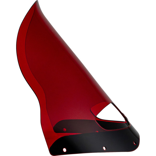 クロックワークス KLOCK WERKS ウインドシールド ROAD WARRIOR FAIRING - 15インチ - - RED 2310-1018 WO店
