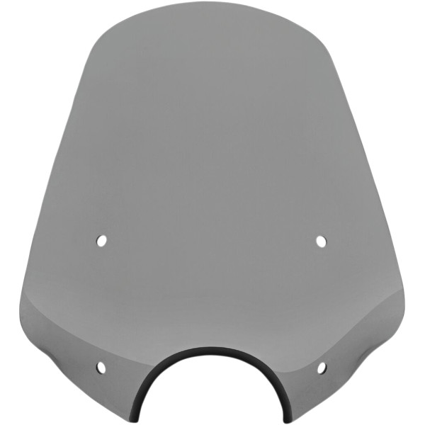 メンフィスシェード ウインドシールド ビッグショット 20インチ高/7インチ カットアウト ブラックスモーク WO店の通販は