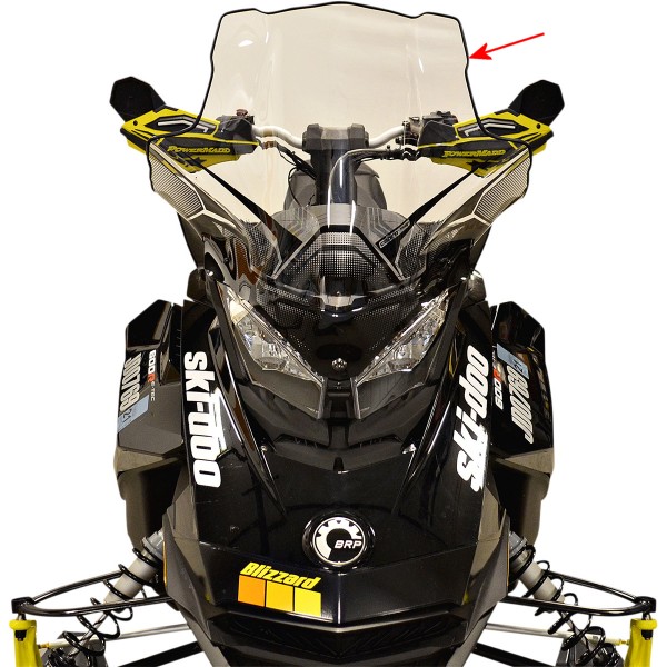 パワーマッド PowerMadd ウインドシールド コブラ 20インチ Ski-Doo