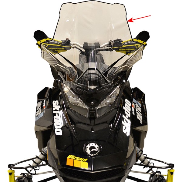 パワーマッド PowerMadd ウインドシールド コブラ 22インチ Ski-Doo GEN4 2318-0166 WO店
