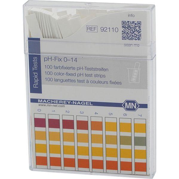 234701  アズワン(株) AS スティックPH試験紙0-14100入 2-347-01 WO店の通販は 5,520円