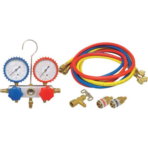 (株)ワールドツール アストロプロダクツ HFC-134a マニホールドゲージ 2007000011140 WO店