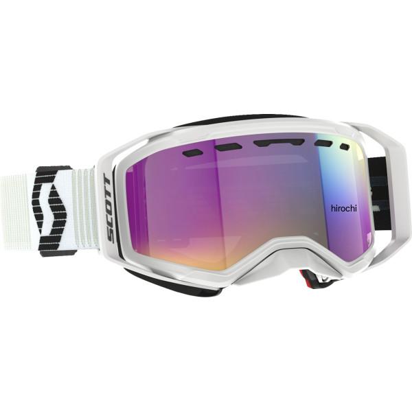 スコット SCOTT ゴーグル プロスペクト 2.0 スモークB ホワイト/ブラック エンハンサー ティールクローム 2601-3863 WO店