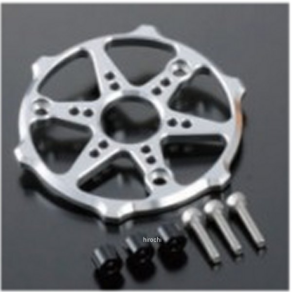 シフトアップ SHIFTUP ビレットクラッチカバープロテクタ グロム シルバー WO店の通販は