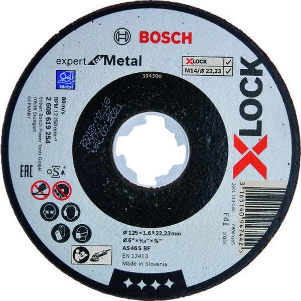ボッシュ(株) ボッシュ X-LOCK切断砥石125x1.6鉄EX 25枚入り 2608619254-TN WO店