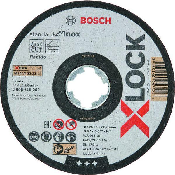 ボッシュ(株) ボッシュ X-LOCK切りはなす剃刀砥125x1.0ステンST 25枚入り口・入口 2608619262-TN WO店