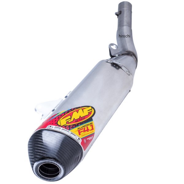 FMF エフエムエフ スリップオンマフラー 4.1 RCT アルミ 18年以降 YZ450F エンド/カーボン 278066-TR WO店の通販は