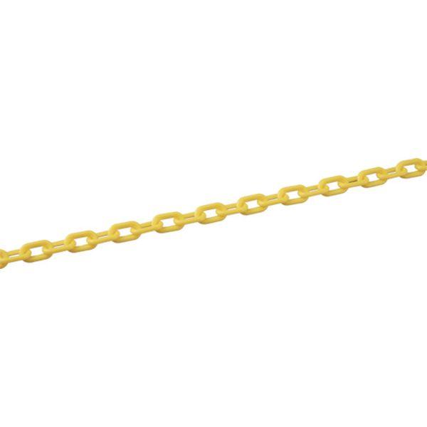プラスチックチェーン 黄 PT-630Y 長さ30m 線径6mmΦ ポリエチレン 284012-TN WO店