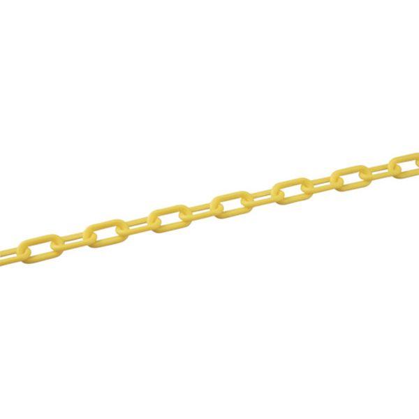 プラスチックチェーン 黄 PT-830Y 長さ30m 線径8mmΦ ポリエチレン 284022-TN WO店