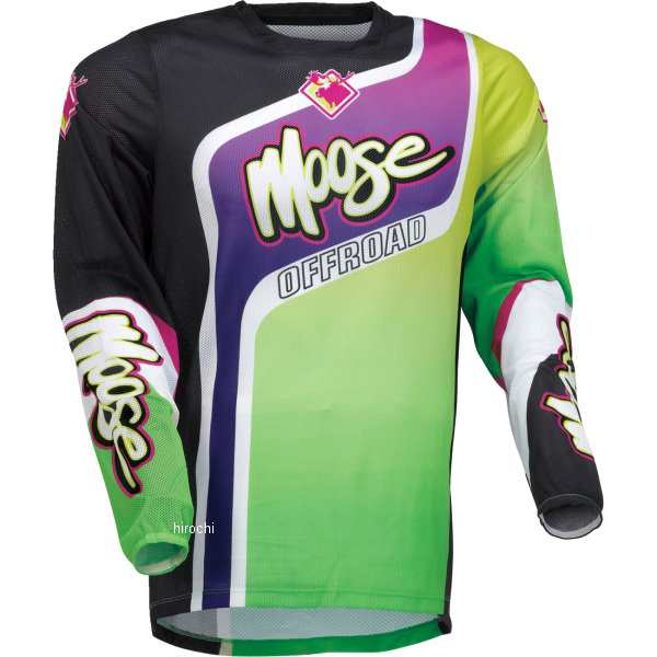 ムースレーシング MOOSE RACING JERSEY SAHARA PUR/GRN SM 2910-7228 WO店の通販は 8,386円