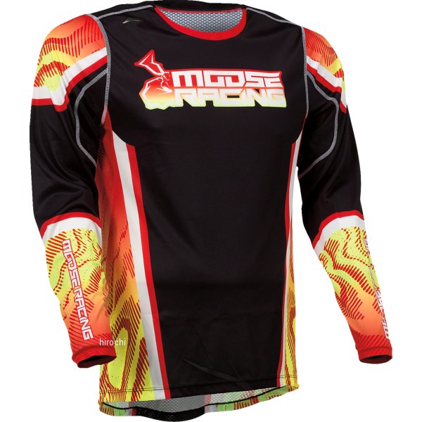 ムースレーシング MOOSE RACING JERSEY AGROID RED/YEL MD 2910-7391 WO店の通販は 9,210円