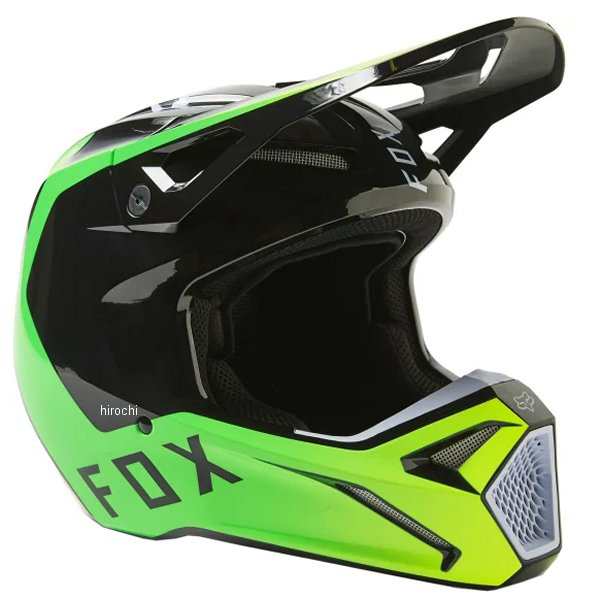 日本未発売 FOX MX V1 ヘルメット リード Lサイズ ブラック ホワイト