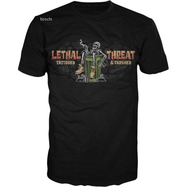リーサルスレット Lethal Threat Tシャツ Tattooed And Trashed 黒 5XLサイズ WO店の通販は