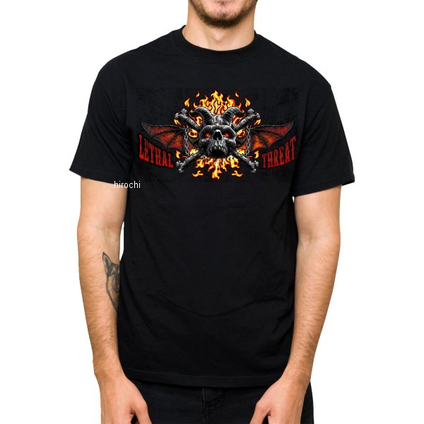 リサールスレット LETHAL THREAT Tシャツ 黒 3XLサイズ 3030-22767 WO店