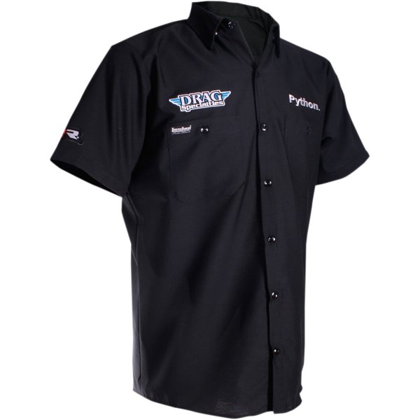 スロットルスレッズ Throttle Threads ショップシャツ Drag Specialties 黒 3XLサイズ 3040-2582 WO店の通販は