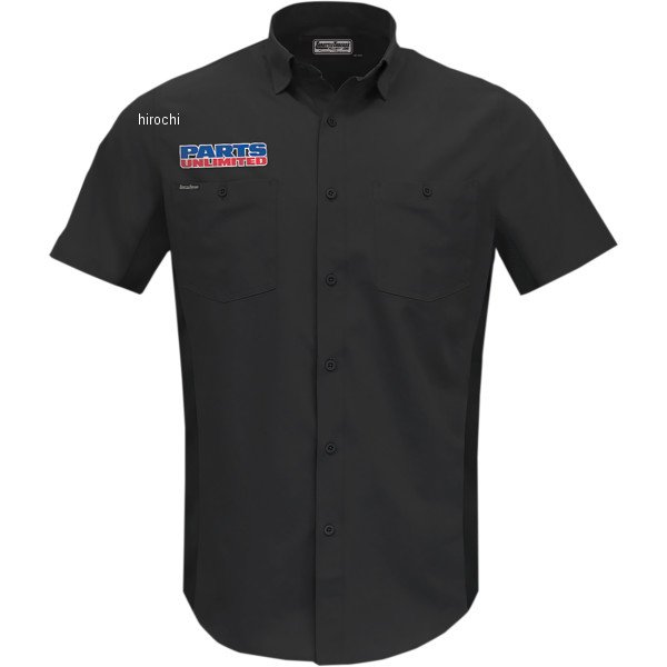 スロットルスレッズ THROTTLE THREADS SHRT VENTD PU SHOP BLK MD 3040-3146 WO店
