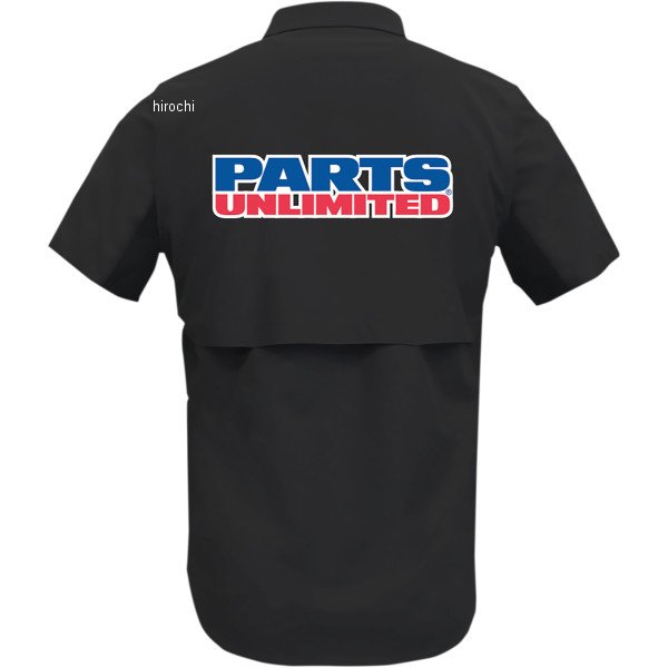 スロットルスレッズ THROTTLE THREADS SHRT VENTD PU SHOP BLK 3X 3040