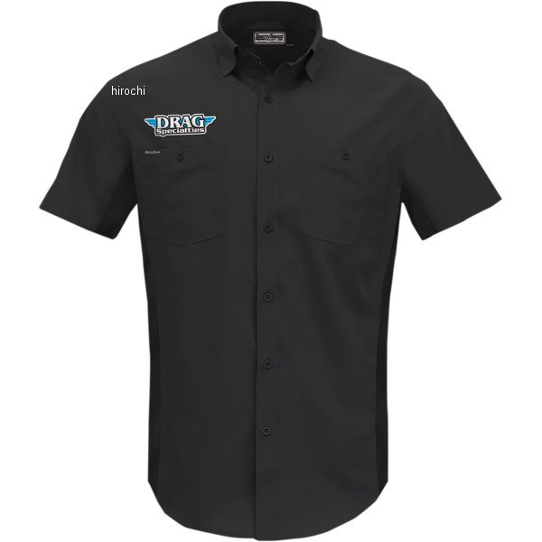 スロットルスレッズ THROTTLE THREADS SHRT VENTD DRAG SHP BK MD 3040-3154 WO店