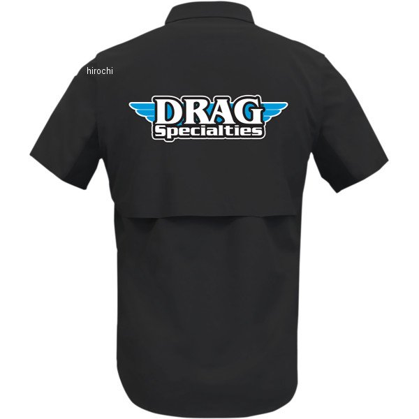 スロットルスレッズ THROTTLE THREADS SHRT VENTD DRAG SHP BK 2X 3040-3157 WO店