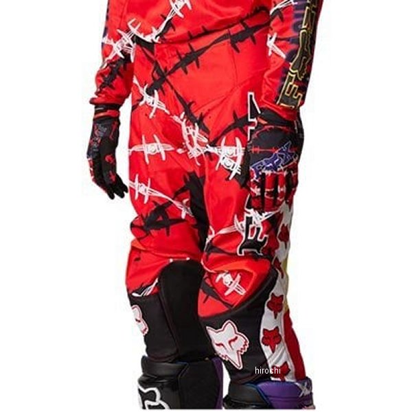 フォックス FOX パンツ 180 バーブワイヤーSE フローレッド 30インチ 30457-110-30 WO店