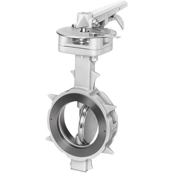 バタフライバルブ JIS10K/125A  304YA-1T SCS13A/SCS13A/R-PTFE  レバー 304YA-1T-125-S-R WO店 221,721円