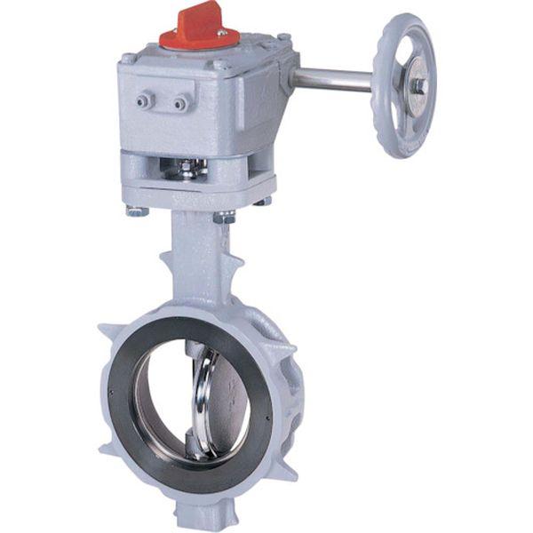 バタフライバルブ JIS10K/40A 304YA-2U SCS13A/SCS13A/R-PTFE ギア 304YA2U40SR-TN WO店