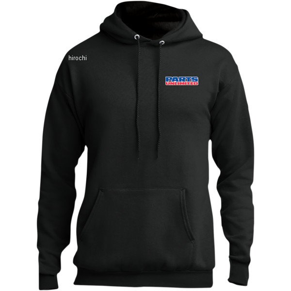 スロットルスレッズ THROTTLE THREADS HOODY PARTS UNLTD BLK LG 3050-5211 WO店