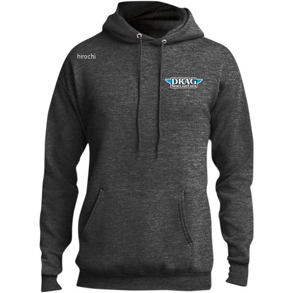 スロットルスレッズ THROTTLE THREADS HOODY DRAGSPEC HTR GRY MD 3050-5217 WO店