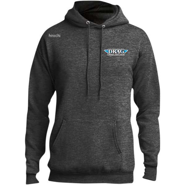 スロットルスレッズ THROTTLE THREADS HOODY DRAGSPEC HTR GRY XL 3050-5219 WO店