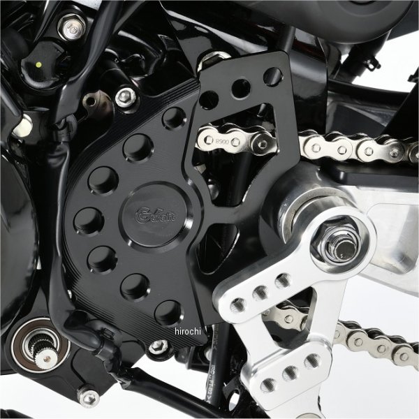 Gクラフト ビレットスプロケットガード 黒 31522 WO店