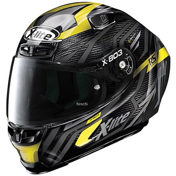 ノーラン NOLAN フルフェイスヘルメット X-803RS Ultra Carbon DECEPTION イエロー/78 Lサイズ 32986 WO店