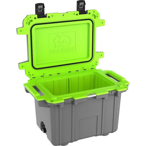 50Q1DKGRYEGRN PELICAN PELICAN 50QT エリートクーラー ダークグレーXグリーン 337-8258-TN WO店_1