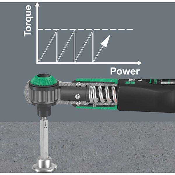 Wera社 Wera 空転式トルクレンチ(プリセット型) A2セーフトルク 2〜12Nm 1/4ビット用 343973-TN WO店_2