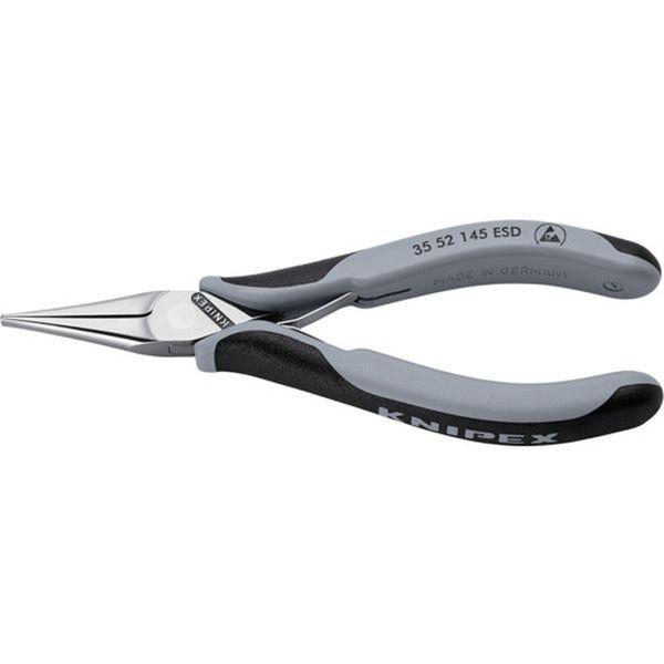 3552145ESD KNIPEX社 KNIPEX エレクトロニクスプライヤー 静電気対策タイプ 3552145ESD-TN WO店