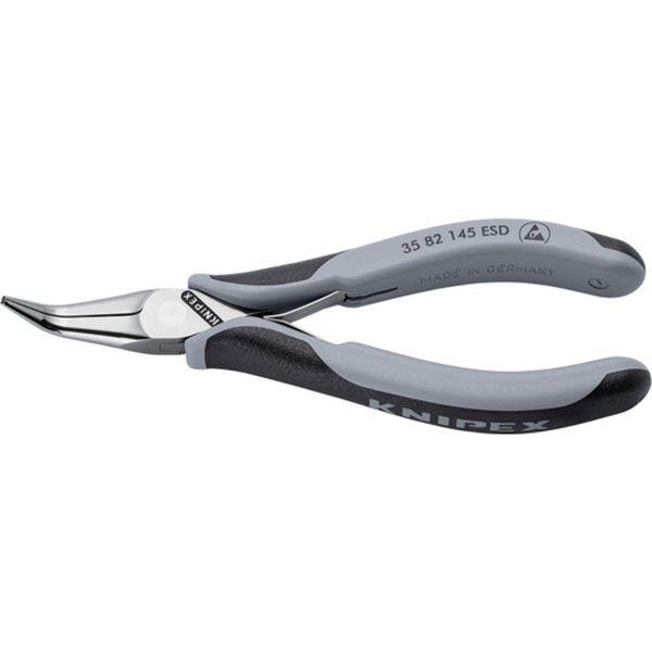 3582145ESD  KNIPEX社 KNIPEX エレクトロニクスプライヤー 静電気対策タイプ 3582145ESD-TN WO店